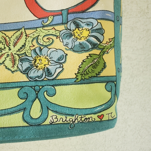 New Large Brighton A Winter's Love Tote. - Picture 11 of 16